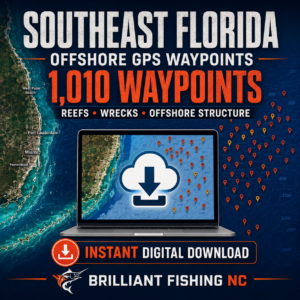 Southeast Florida Fishing Spots GPS Coordinates – 1,010 Reefs, Wrecks & Offshore Structure Waypoints