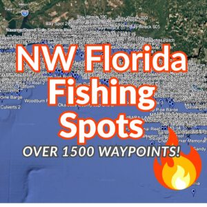 Northwest Florida / Destin Fishing Spots GPS Coordinates – 1,581 Reef, Wreck & Structure Waypoints