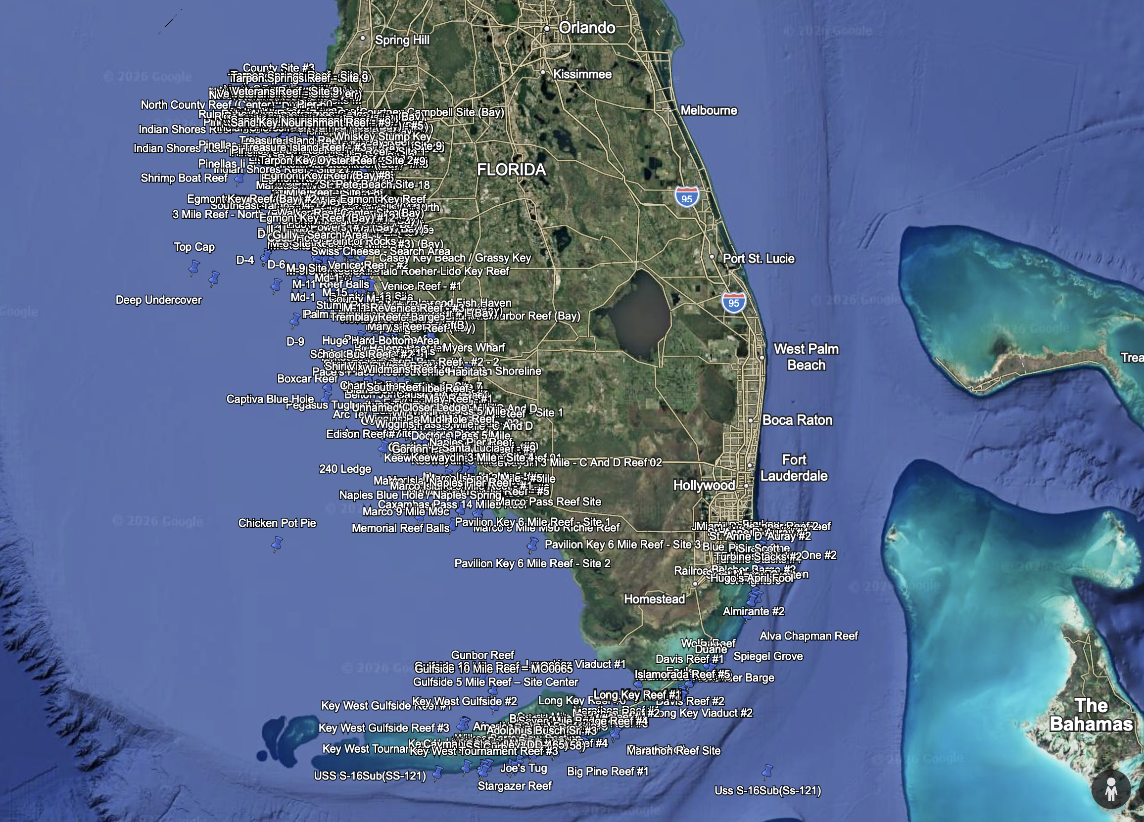 Southwest Florida & Florida Keys Fishing Spots GPS Coordinates – 853 Waypoints – microSD Card - Image 6