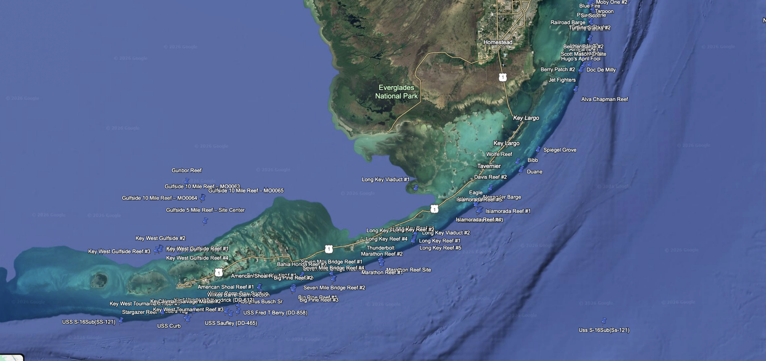 Southwest Florida & Florida Keys Fishing Spots GPS Coordinates – 853 Waypoints – microSD Card - Image 5