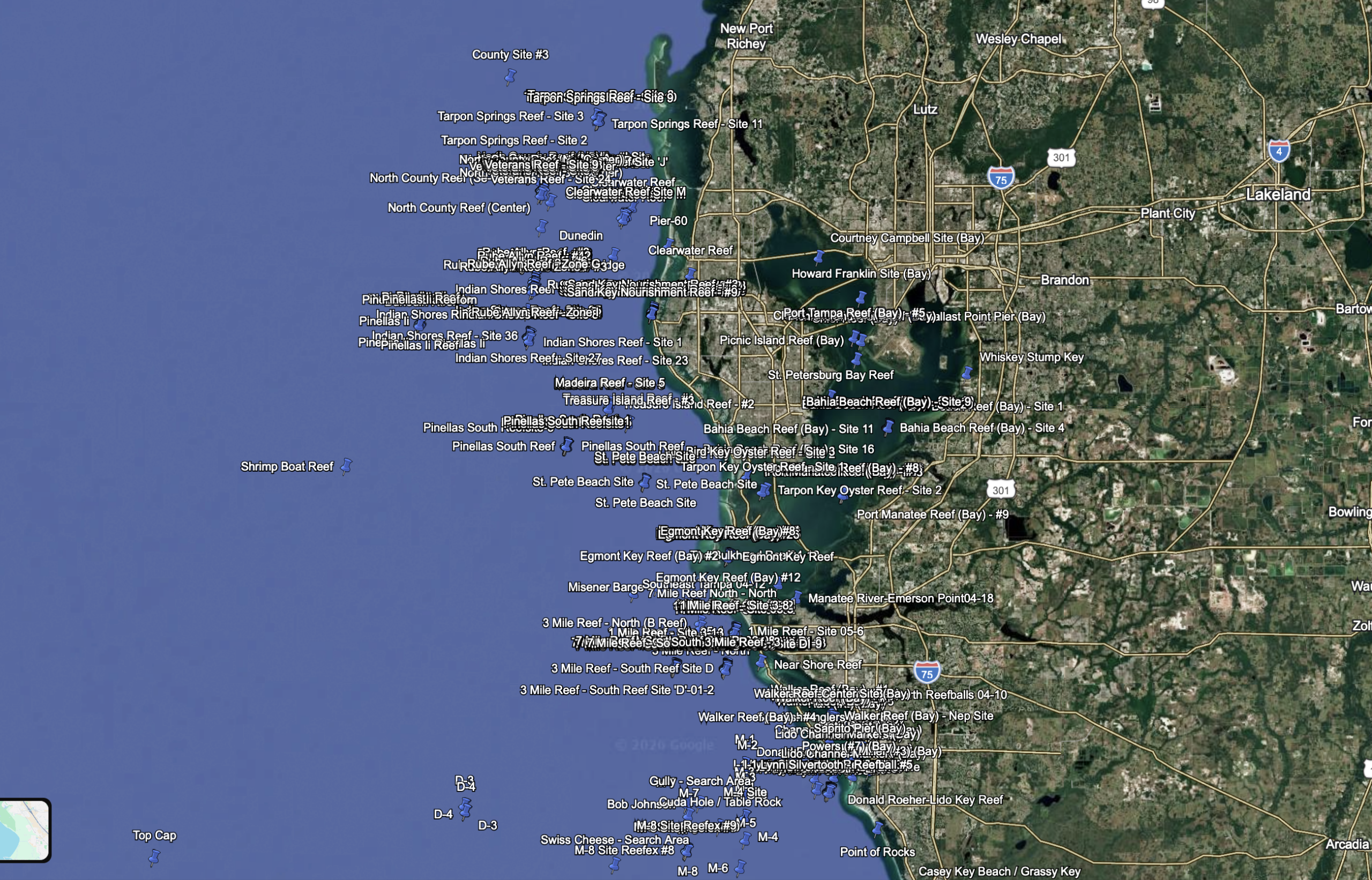 Southwest Florida & Florida Keys Fishing Spots GPS Coordinates – 853 Waypoints – microSD Card - Image 2